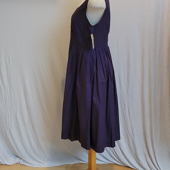 Michael Kors Purple sleevless dress size 10 - Picture 4 of 6